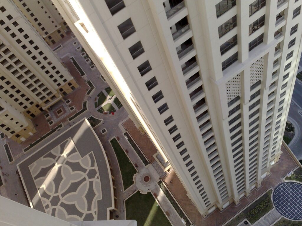 The beach at JBR, Dubai