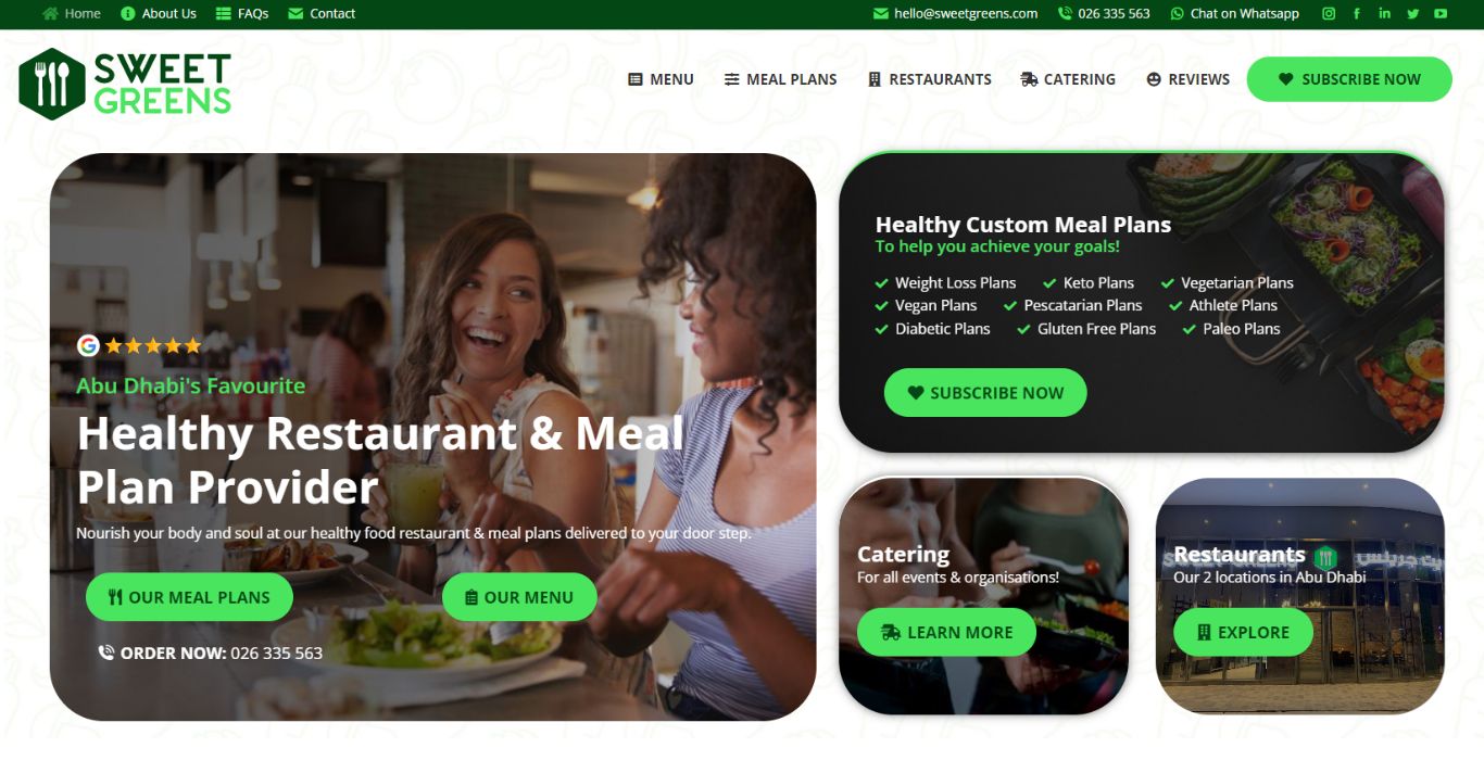 Sweet Greens Restaurant